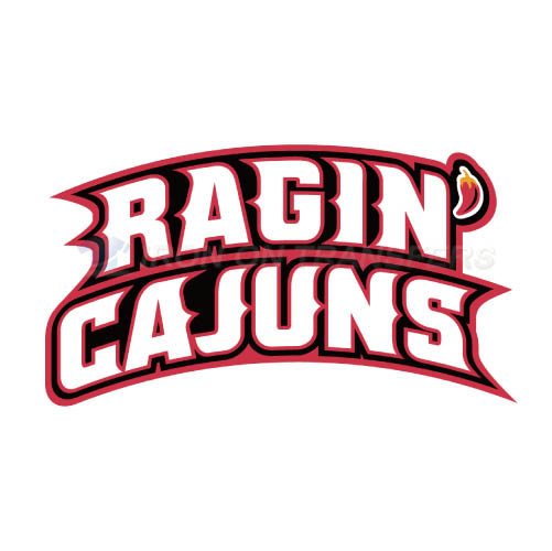 Louisiana Ragin Cajuns Iron-on Stickers (Heat Transfers)NO.4843